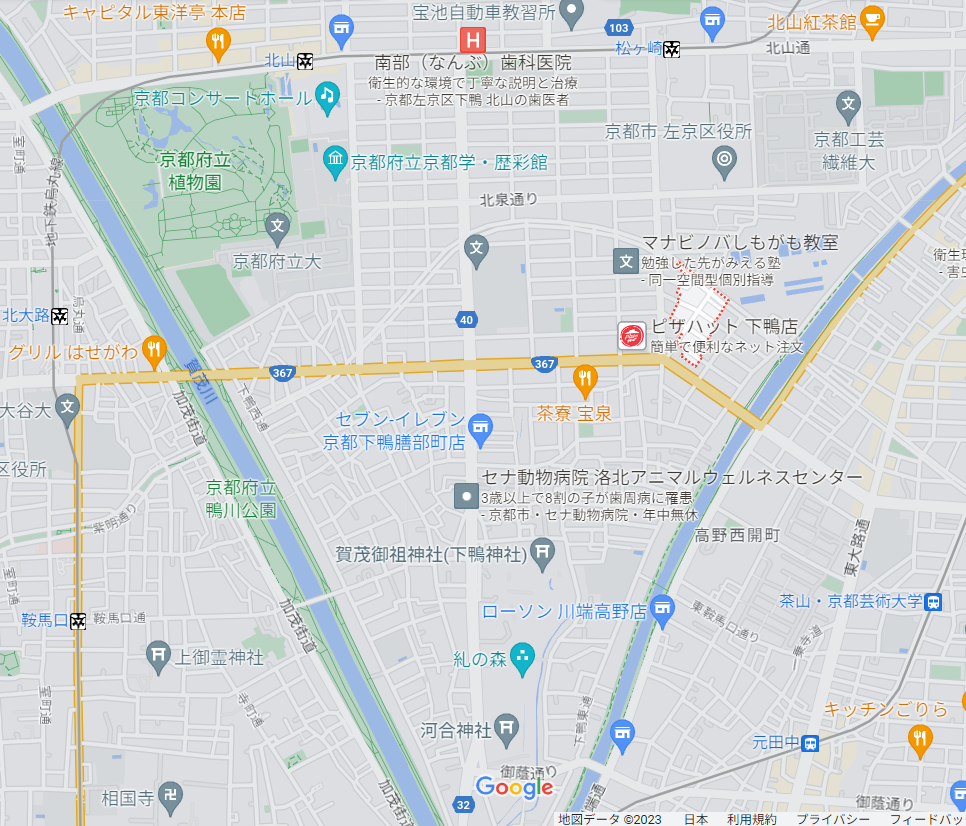sakuragicho-map