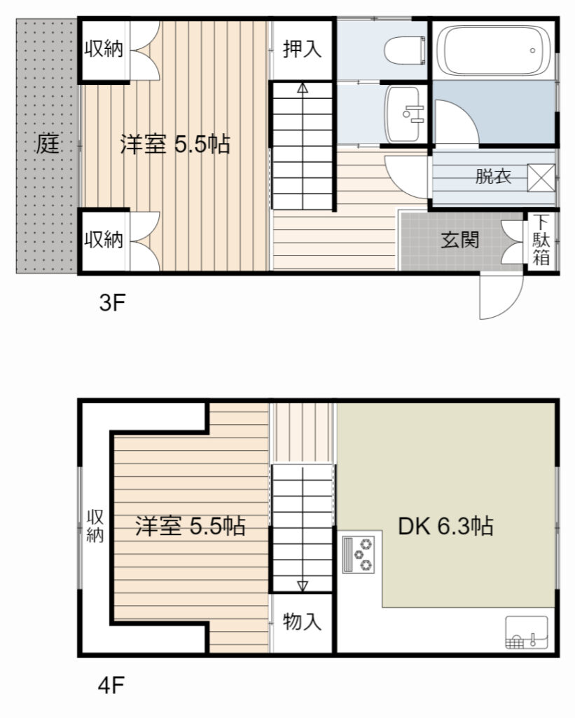 heights higashiyama-floor plan