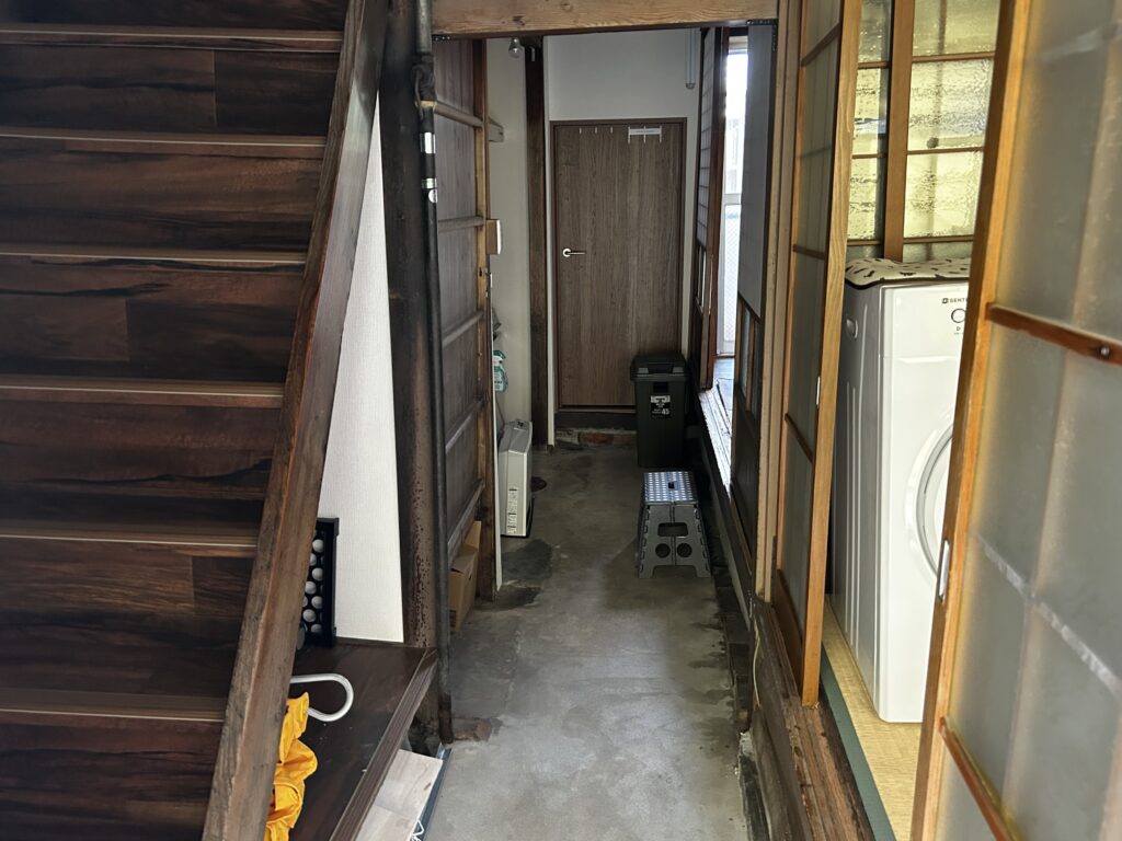 玄関先の土間