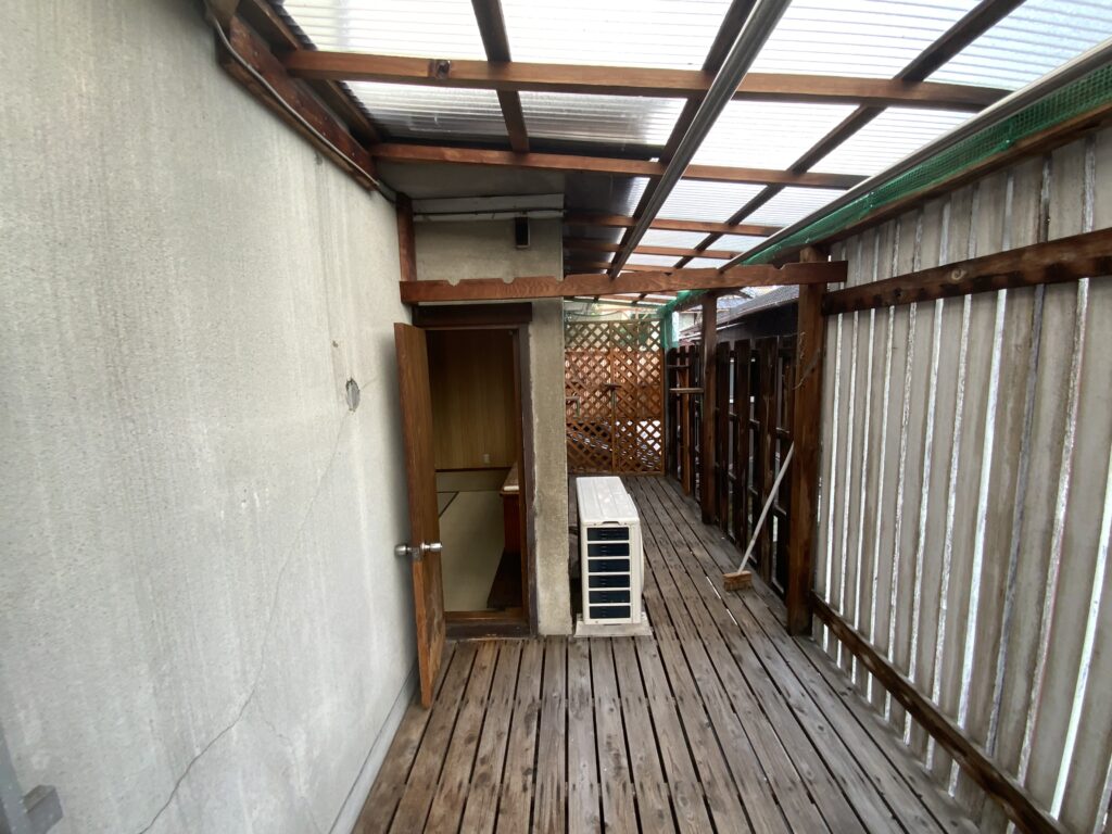 北白川久保田町　2階バルコニー３