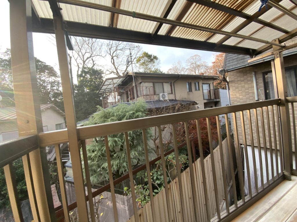 下鴨宮河町 ベランダ