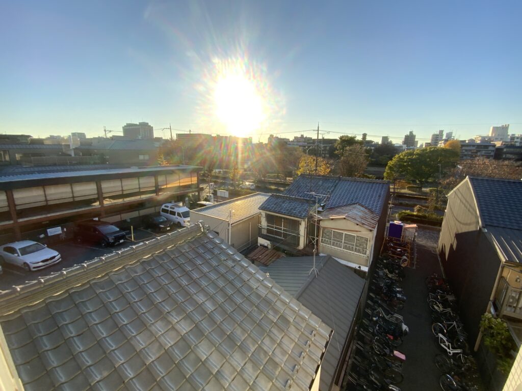 ヴィラコート川端401-窓からの眺め