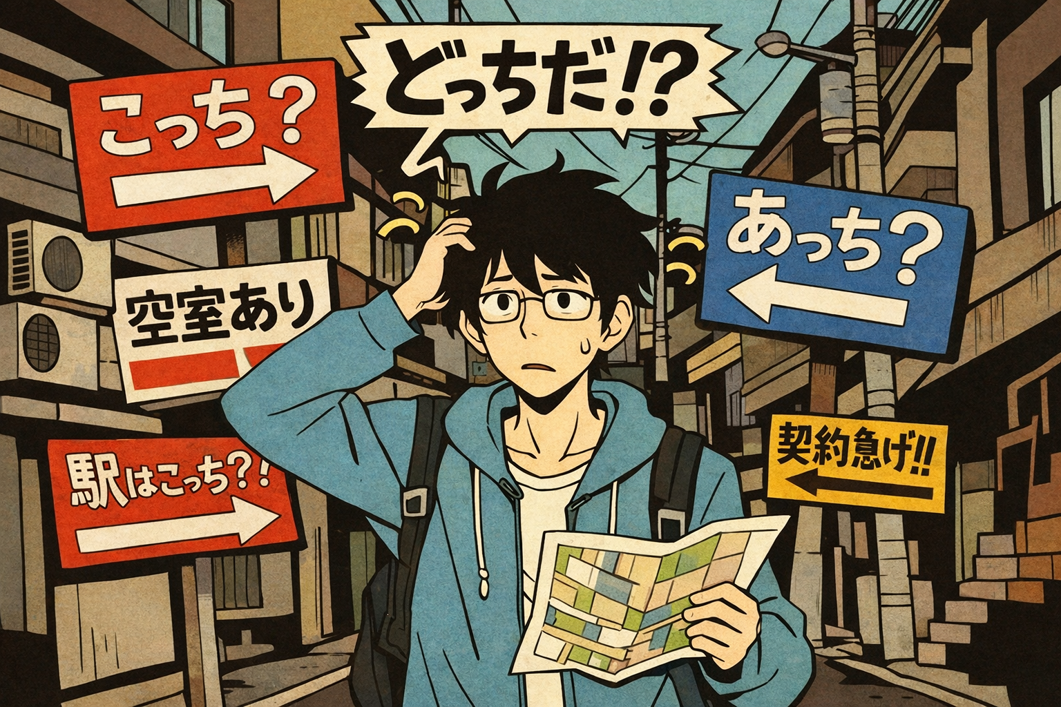 大学探しから家探し