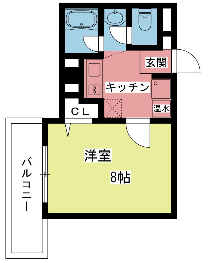 グランコスモ鴨川　間取り