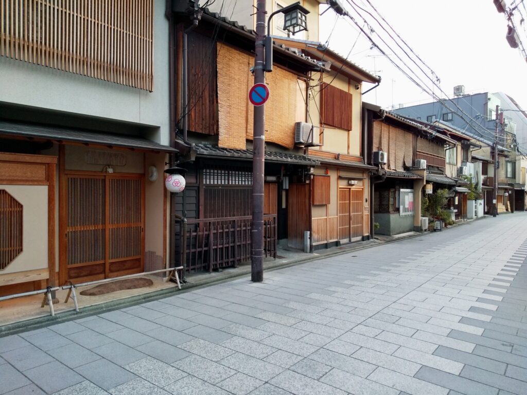 京町家と民泊、簡易宿所