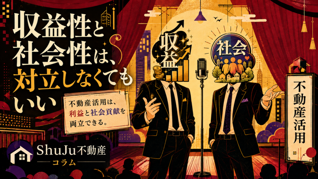 収益性と社会性は、対立しなくてもいい